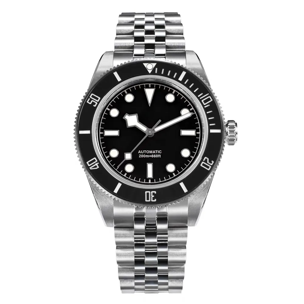 20ATM Stainless Steel Diving Automatic Mechanical Watch
