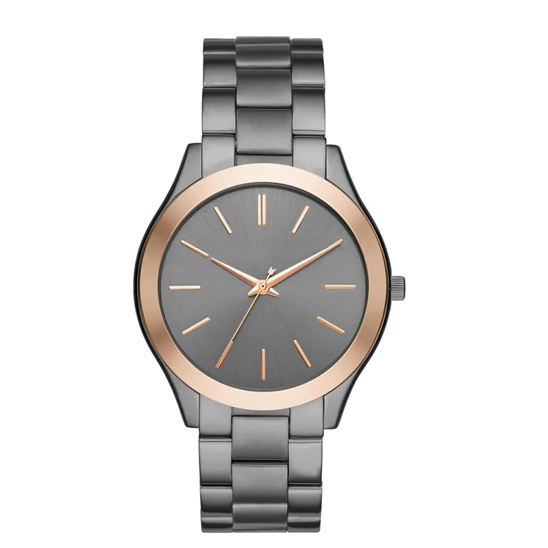 Classic Stainless Steel Watches Custom Logo Quartz Movement